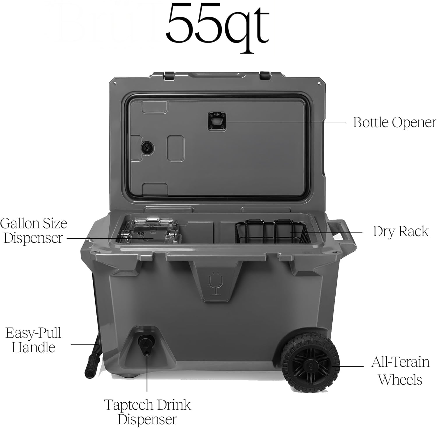 Lumeo™ Wheeled Cooler with Tap Dispenser